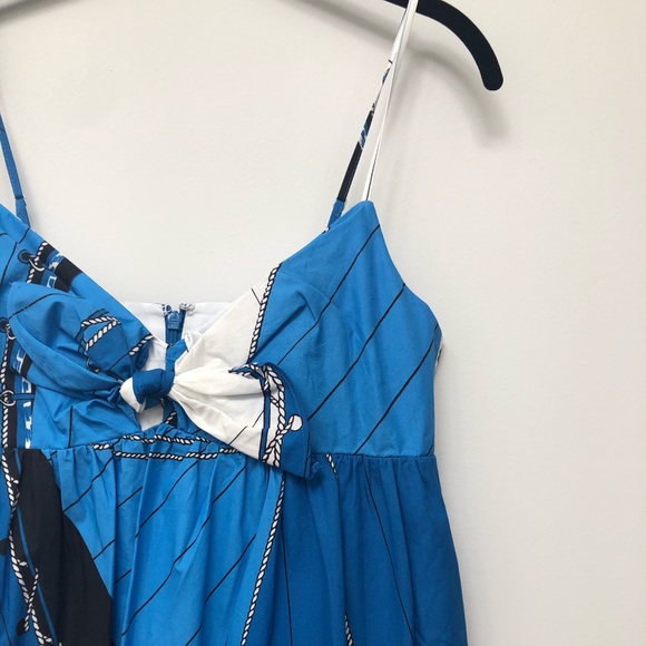 NWT JCREW Cotton Poplin Max in Ratti Regatta print - Picture 6 of 6